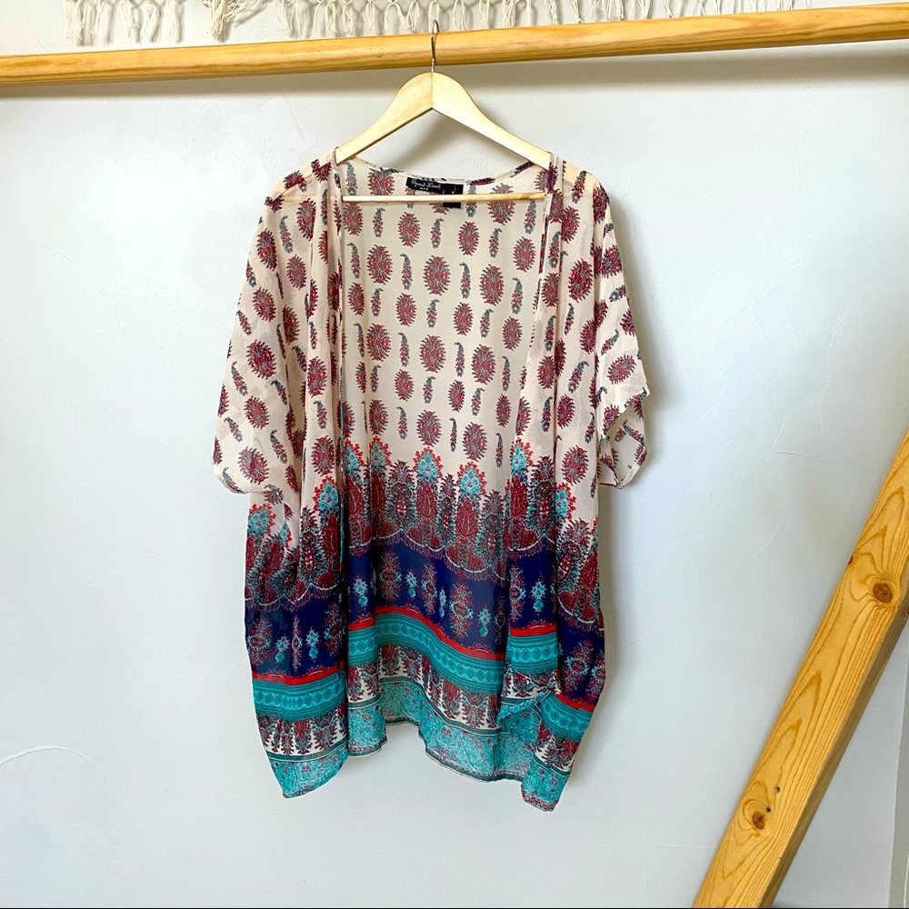 Speed Limit Boho Kimono